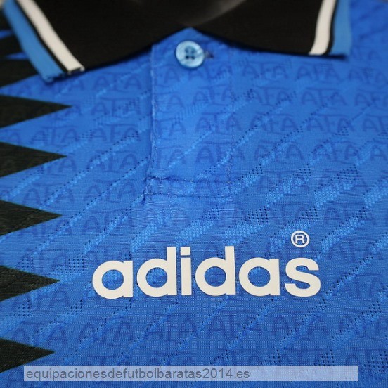 Nuevo 2ª Jugadores Camiseta Argentina Retro 1994 Azul Baratas